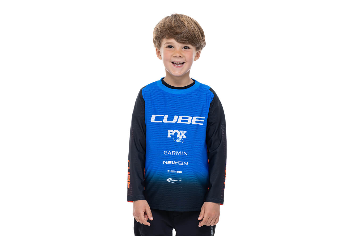 Cube Junior VERTEX Trikot Rookie X Actionteam langarm