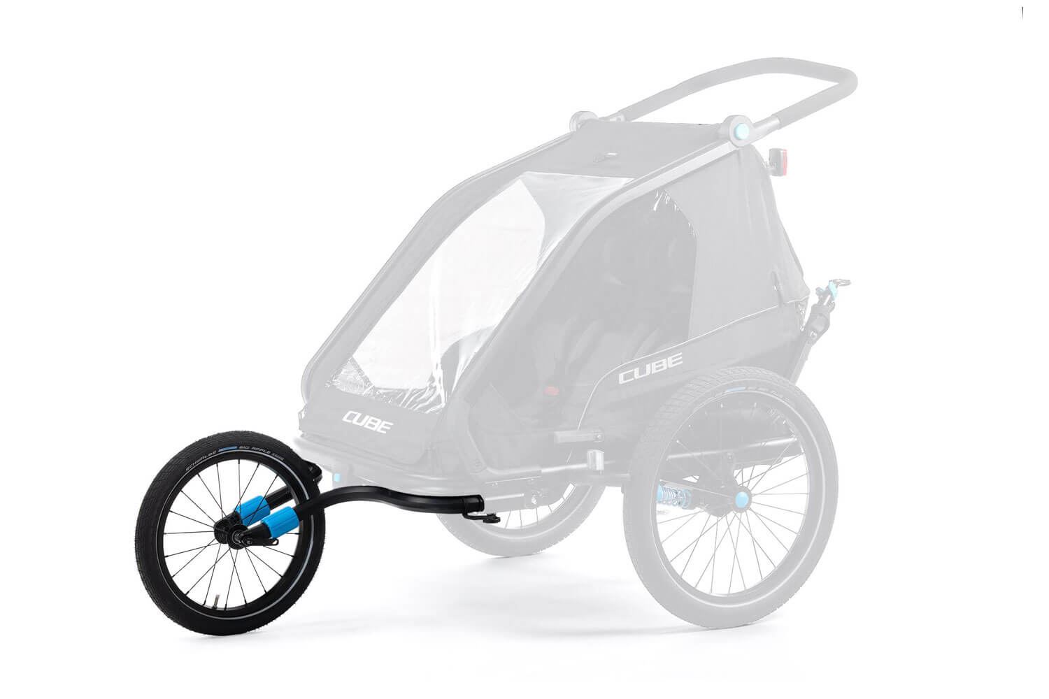 Cube Jogger Kit für Kinder Fahrradanhänger Double  